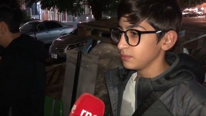 Spartak, un joven armenio de 13 años pide a la ONU que proteja Nagorno Karabaj