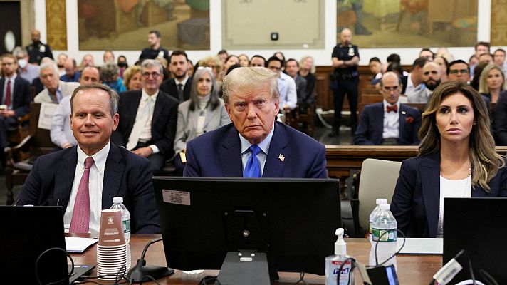 Telediario 1 - Trump infló el valor de sus propiedades para conseguir préstamos y seguros más baratos