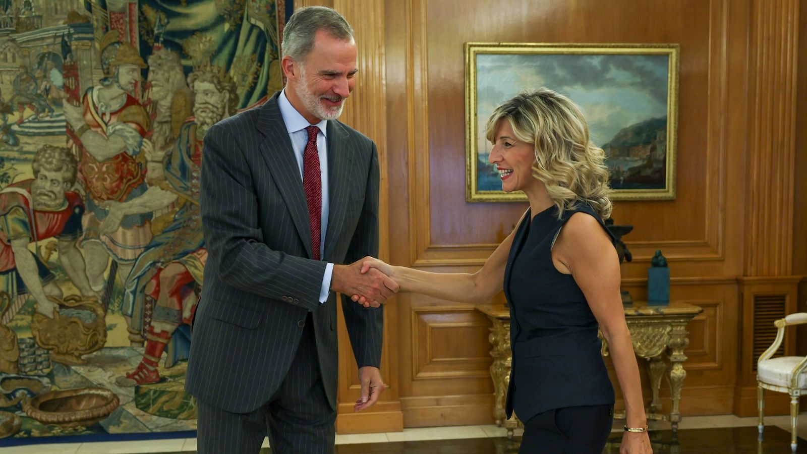 Díaz avisa a Sánchez: "A día de hoy estamos lejos de un acuerdo" - La tarde en 24h | Ver