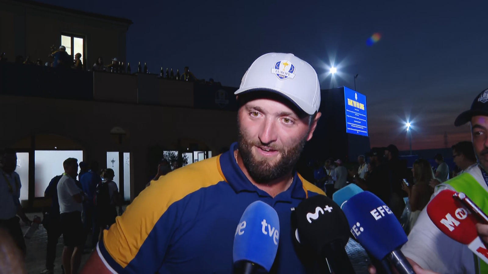 Jon Rahm: "Los dioses del golf han querido darle emoción a la Ryder"