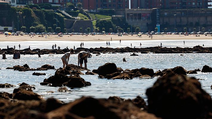 Temperaturas elevadas en todo el país con la excepción del norte peninsular