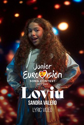 Eurovisión Junior - Lyric video de "Loviu" de Sandra Valero