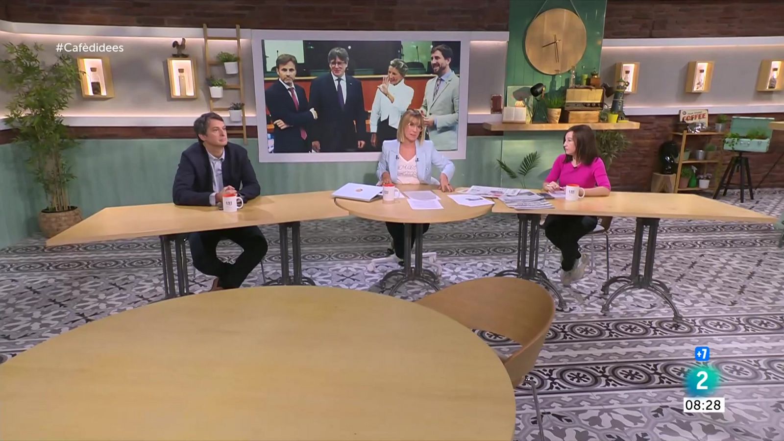 Ignacio Garriga, Carlos E. Cué i 50 anys Dincat