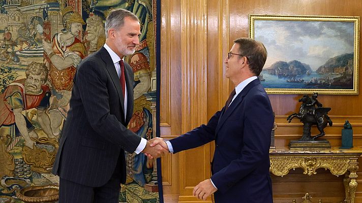 Informativo 24h - Feijóo: "Sánchez tiene hoy menos apoyos que hace un mes"