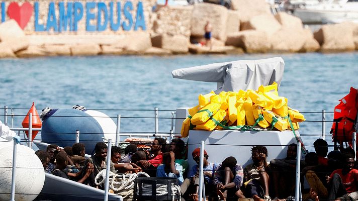 Telediario 2 - Se cumplen 10 años de la tragedia de Lampedusa