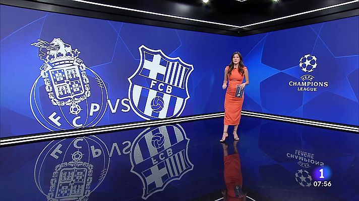 Telediario Matinal - El Barça quiere regalar una victoria a Xavi en su partido 100 como entrenador