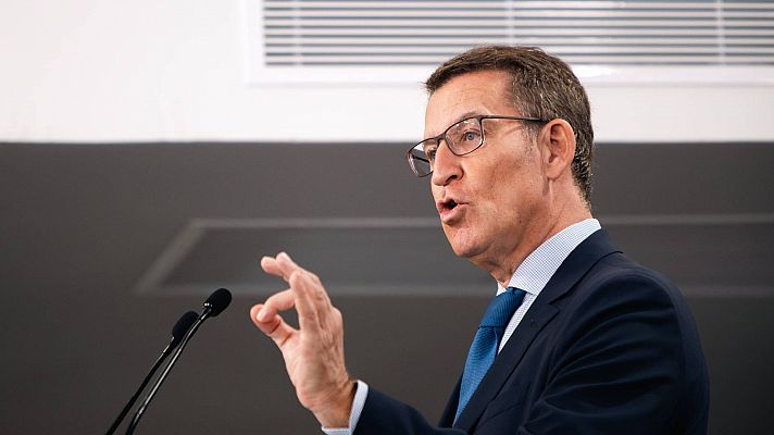 Informativo 24h - Feijóo exige a Armengol que ponga "hoy mismo" fecha a la investidura de Sánchez