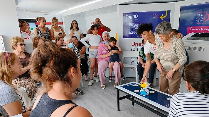 El autobús Generación D en Valladolid