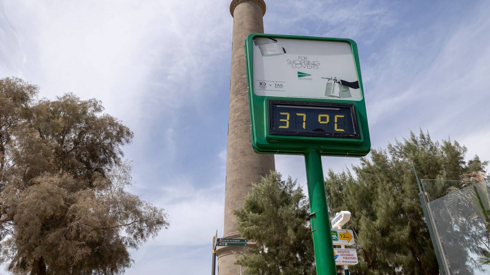 Más de 34 grados en el suroeste peninsular y Canarias