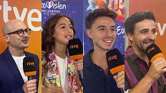 Entrevista a Sandra Valero y los compistores de "Loviu", su canción para Eurovisión Junior