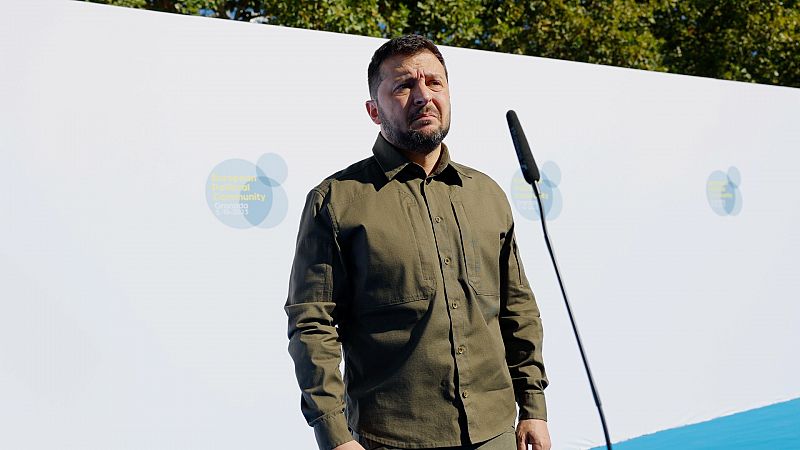 Zelenski pide en Granada ayuda a los líderes europeos ante los previsibles ataques rusos en invierno