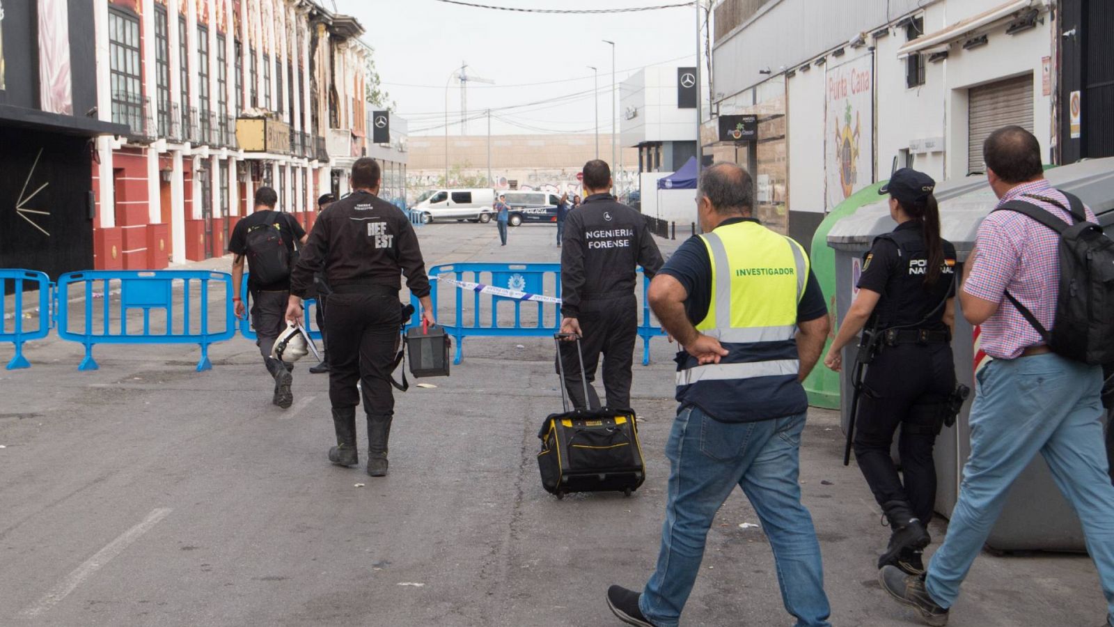 Las familias de los fallecidos en Murcia reciben los restos