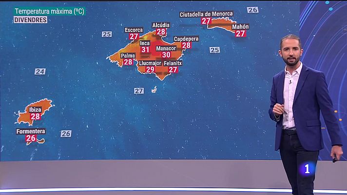 Informatiu Balear - El temps a les Illes Balears - 05/10/23