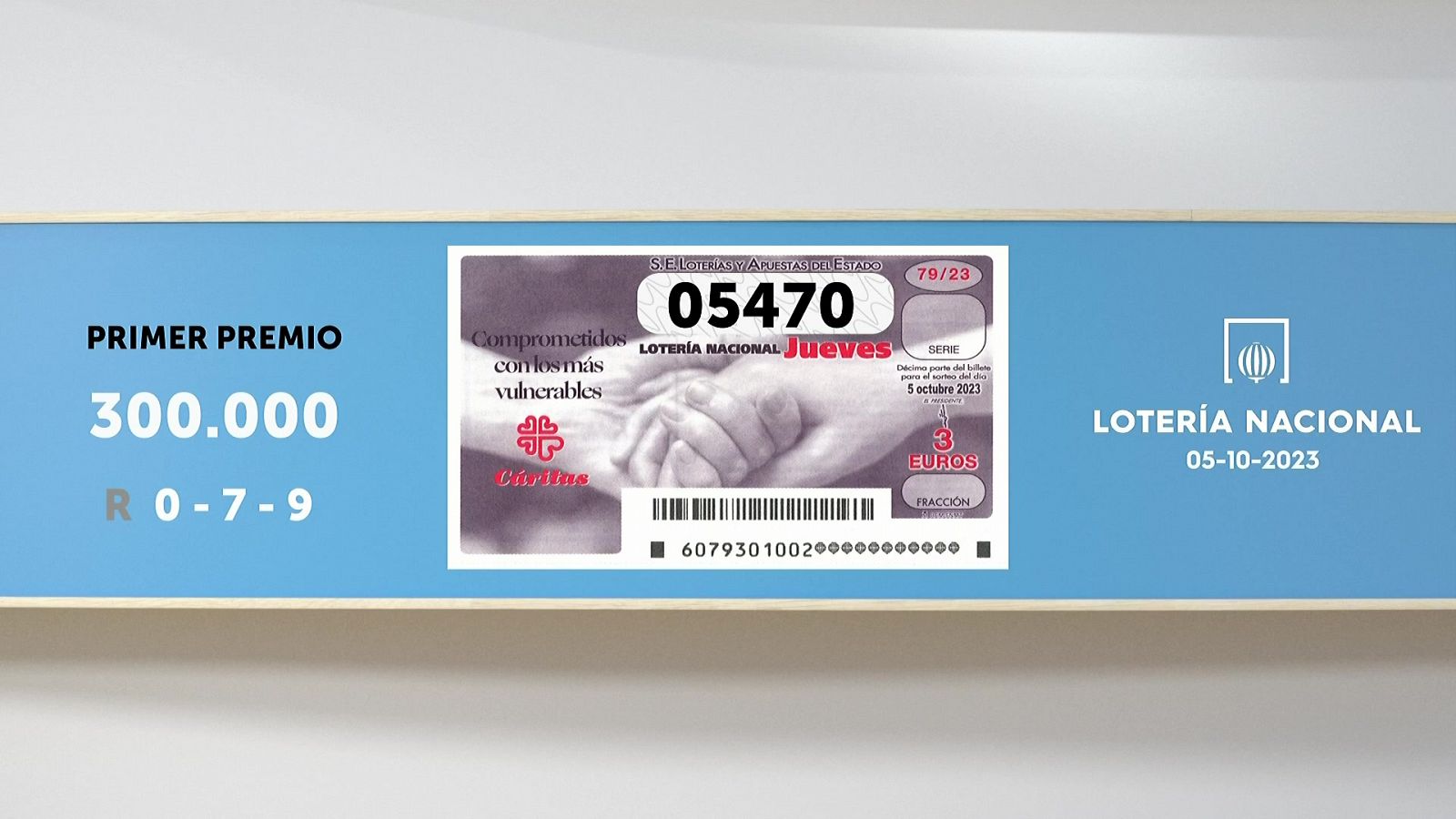 Sorteo de la Lotería Nacional del 05/10/2023 - Ver ahora