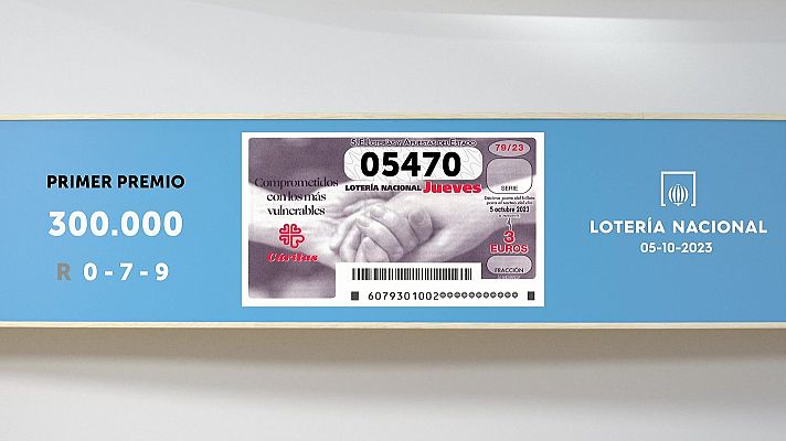 SELAE - Sorteo de la Lotería Nacional del 05/10/2023