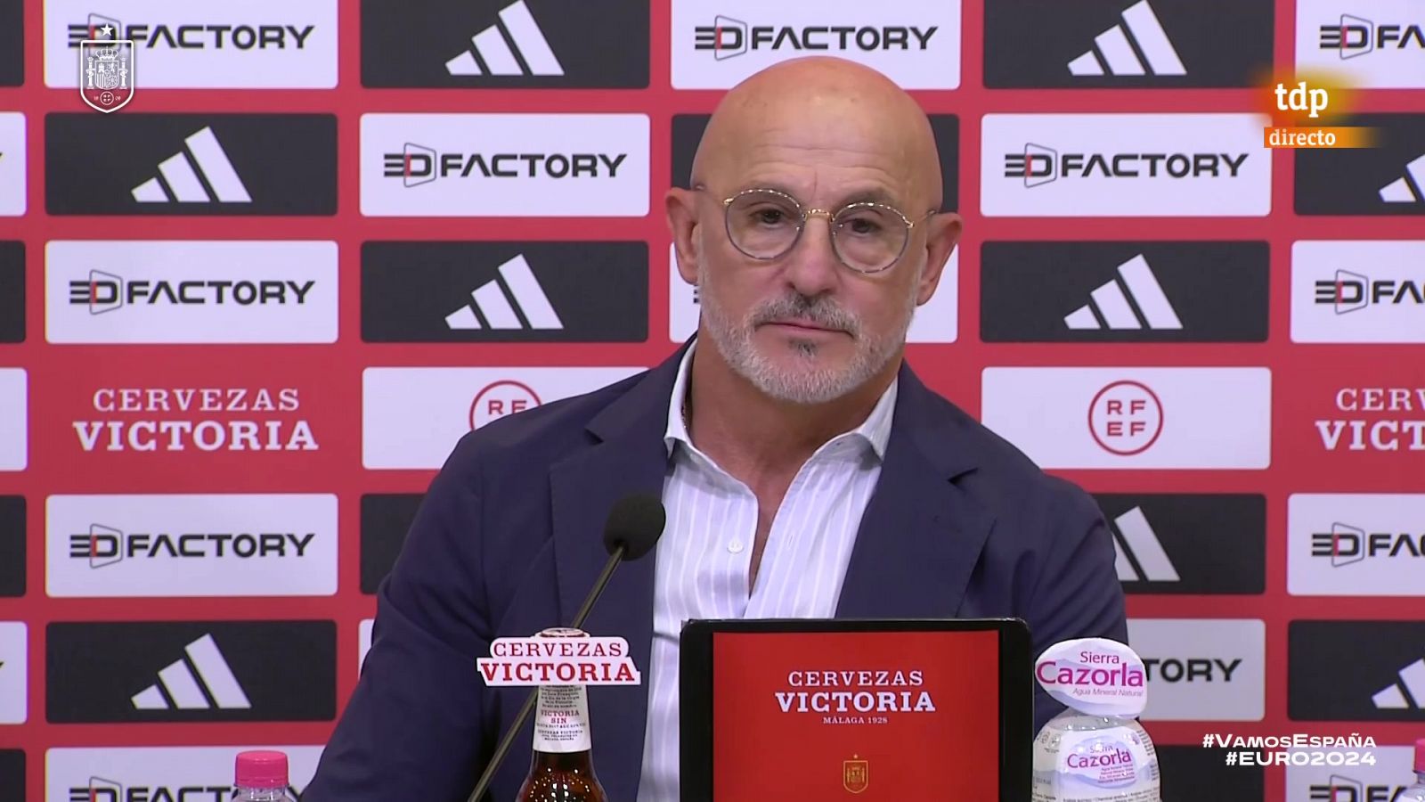 Fútbol - Convocatoria y Rueda de prensa Seleccionadores SUB-21 y Absoluto - ver ahora