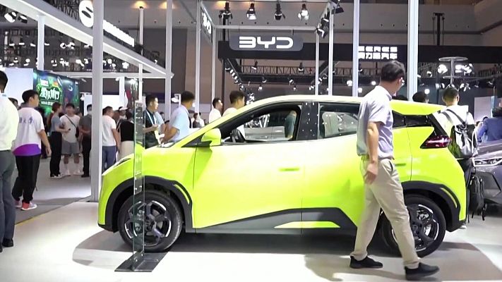 Telediario 1 - Desembarco de coches chinos en España: uno de sus modelos repite como líder de ventas