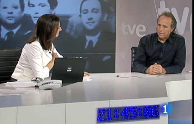 Entrevista de Joan Manuel Serrat en el Telediario TD2 | Ver