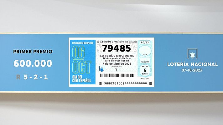 SELAE - Sorteo de la Lotería Nacional del 07/10/2023
