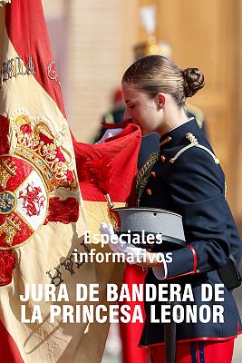 Jura de bandera de la Princesa Leonor