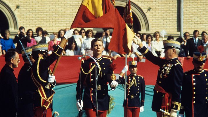 Así fue la jura de bandera de Felipe VI