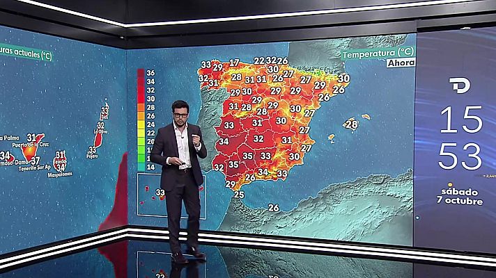 Aumento notable de las temperaturas en el extremo norte peninsular