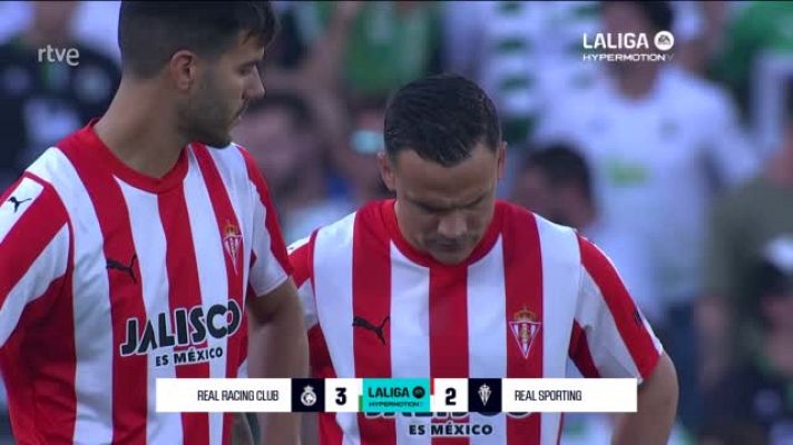 Resúmenes de LaLiga - Racing - Sporting: resumen del partido de la 10ª jornada