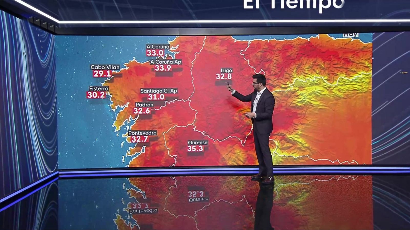 Temperaturas en valores altos para la época - ver ahora