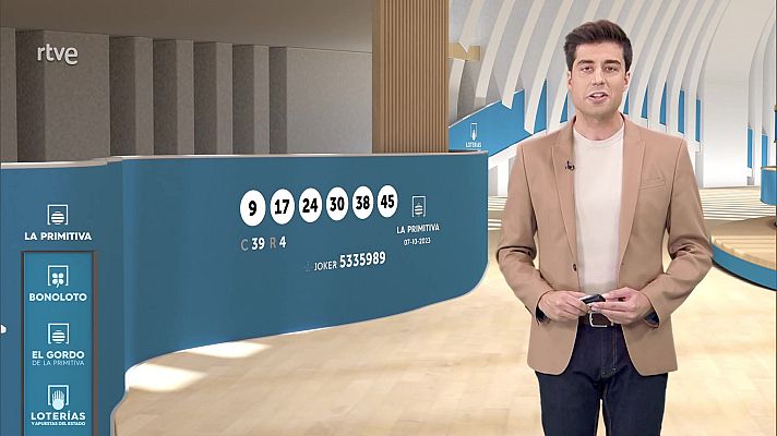 Loterías - Sorteo de la Bonoloto y Primitiva del 07/10/2023