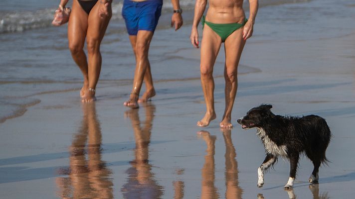 Las temperaturas se mantienen por encima de la media