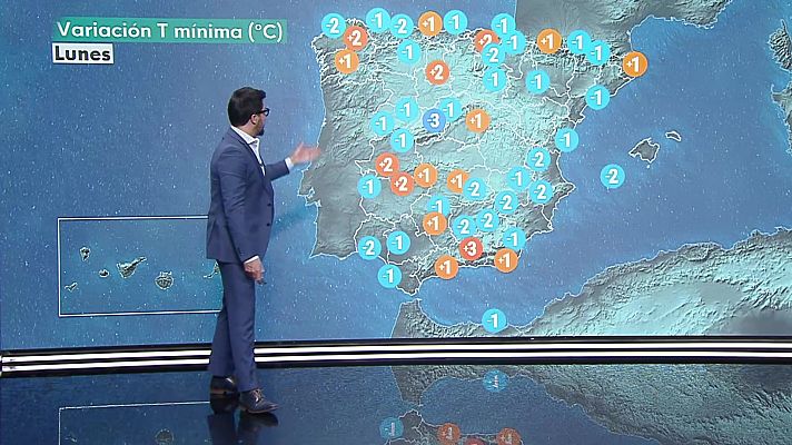 Tiempo estable en la mayor parte del país