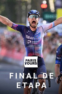 Riley Sheehan gana al 'sprint' de la Paris-Tours 2023