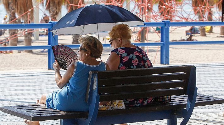 Bajan ligeramente las temperaturas en la península