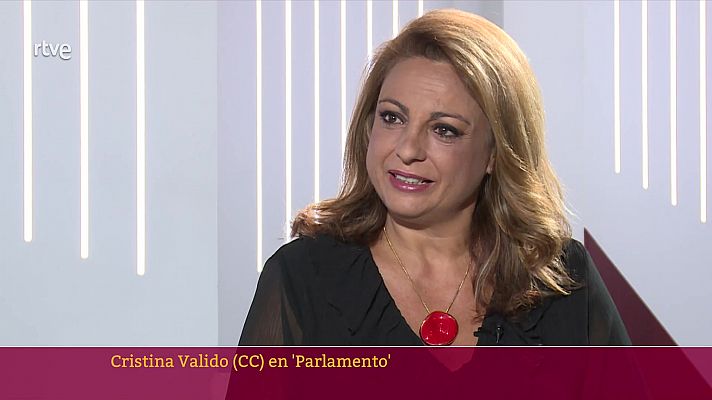 Cristina Valido, diputada de Coalición Canaria