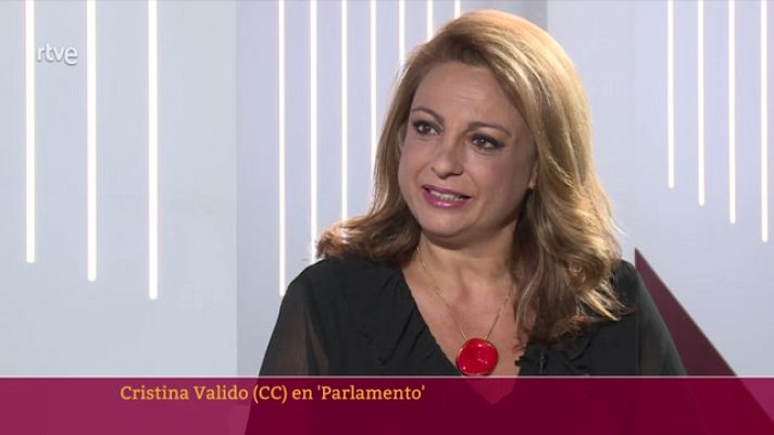 Parlamento - Cristina Valido, diputada de Coalición Canaria