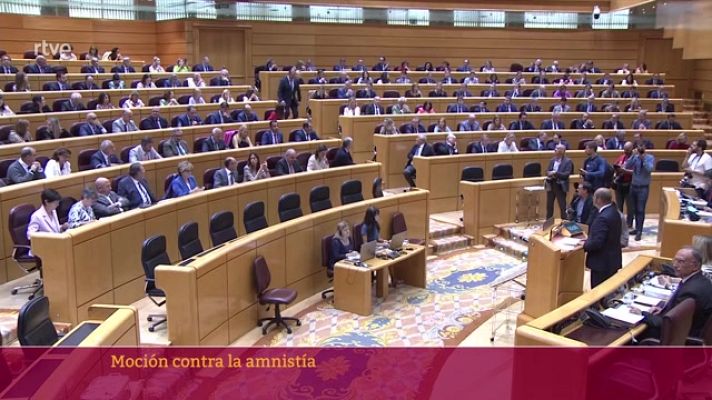 Parlamento - Moción contra la amnistía