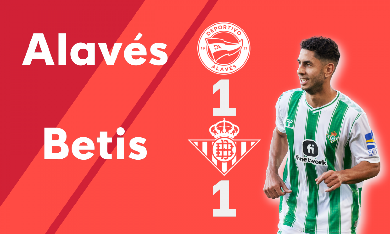 Deportivo Alavés 1 - Real Betis 1