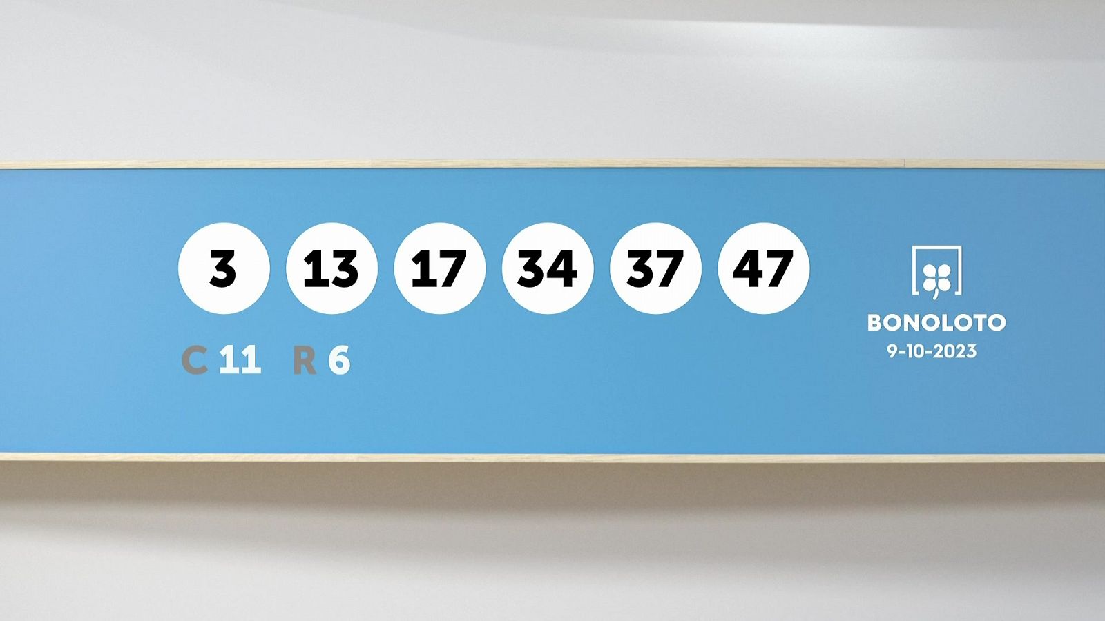 Sorteo de la Lotería Bonoloto del 09/10/2023 - Ver ahora