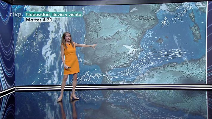 El tiempo - Intervalos de viento fuerte de Levante en el Estrecho