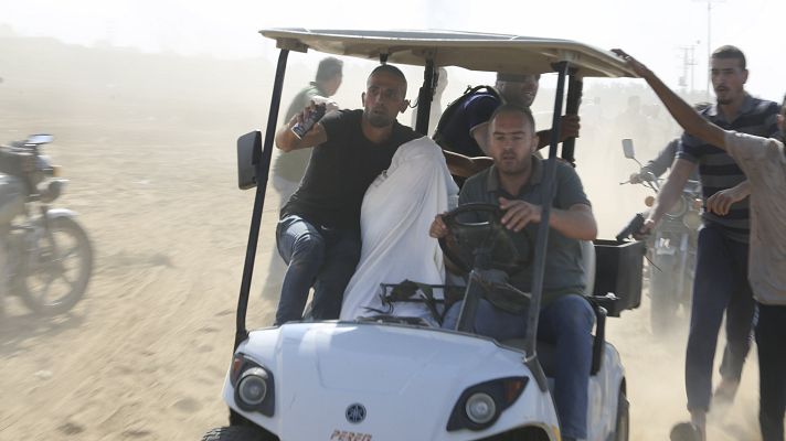 Telediario 1 - Los rehenes, una moneda de cambio clave para Hamás