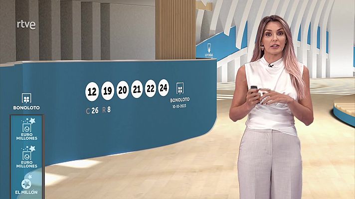 Loterías - Sorteo de la Bonoloto y Euromillones del 10/10/2023