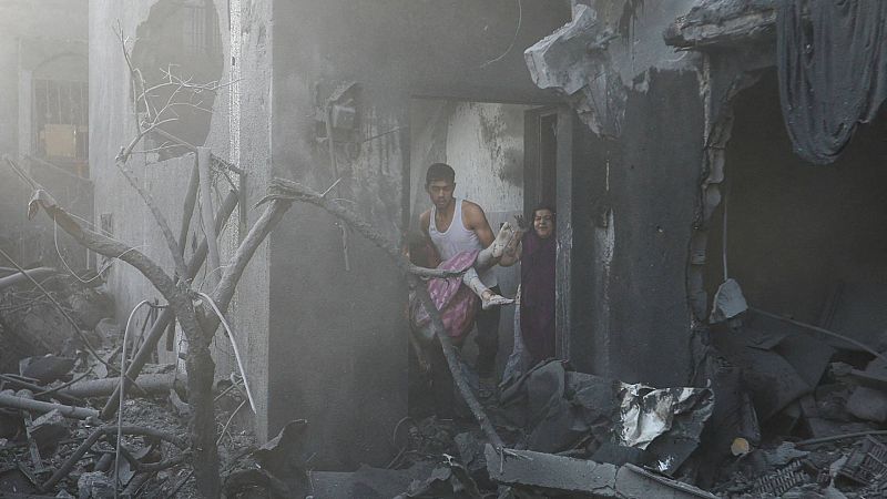 Naciones Unidas pide corredores humanitarios en Gaza: "Esto es una catástrofe humanitaria que no hemos visto nunca"