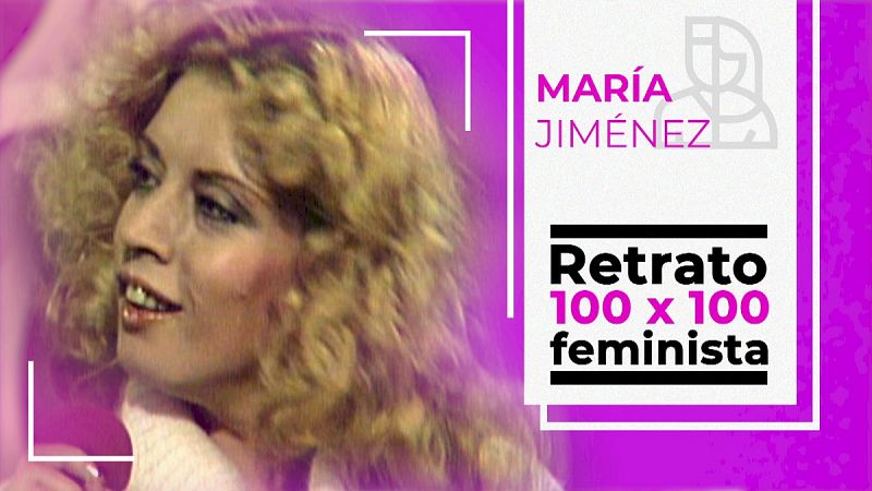 Retrato 100x100 feminista: María Jiménez