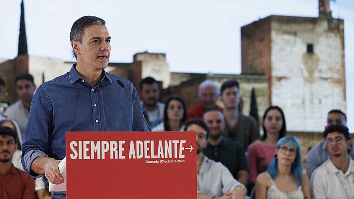 Telediario 1 - Sánchez y Junqueras conversan telefónicamente mientras siguen las negociaciones