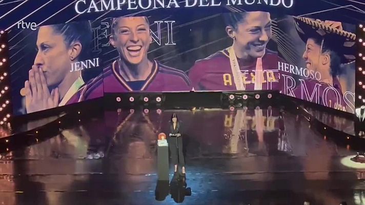 Telediario 1 - Jenni Hermoso dice "se acabó" y que "se han sobrepasado todos los límites" con las filtraciones en el caso Rubiales