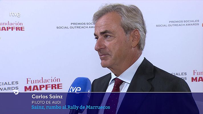 Telediario 1 - Carlos Sainz, a TVE: "El Rally de Marruecos es vital para llegar bien preparados al Dakar"