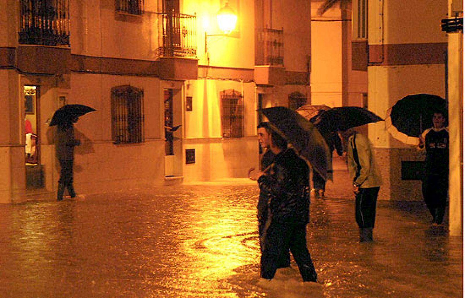 Lluvias en Jerez de la Frontera