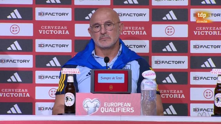 Fútbol - Luis de la Fuente: "No veo el partido de Escocia como una revancha"