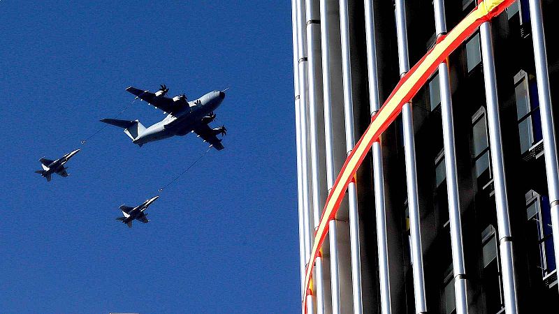 El desfile de la Fiesta Nacional vuelve a Madrid con la presencia de la princesa Leonor