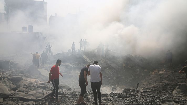 Islam Hamdam, española residente en Gaza: "Es muy estresante no tener electricidad ni agua potable"